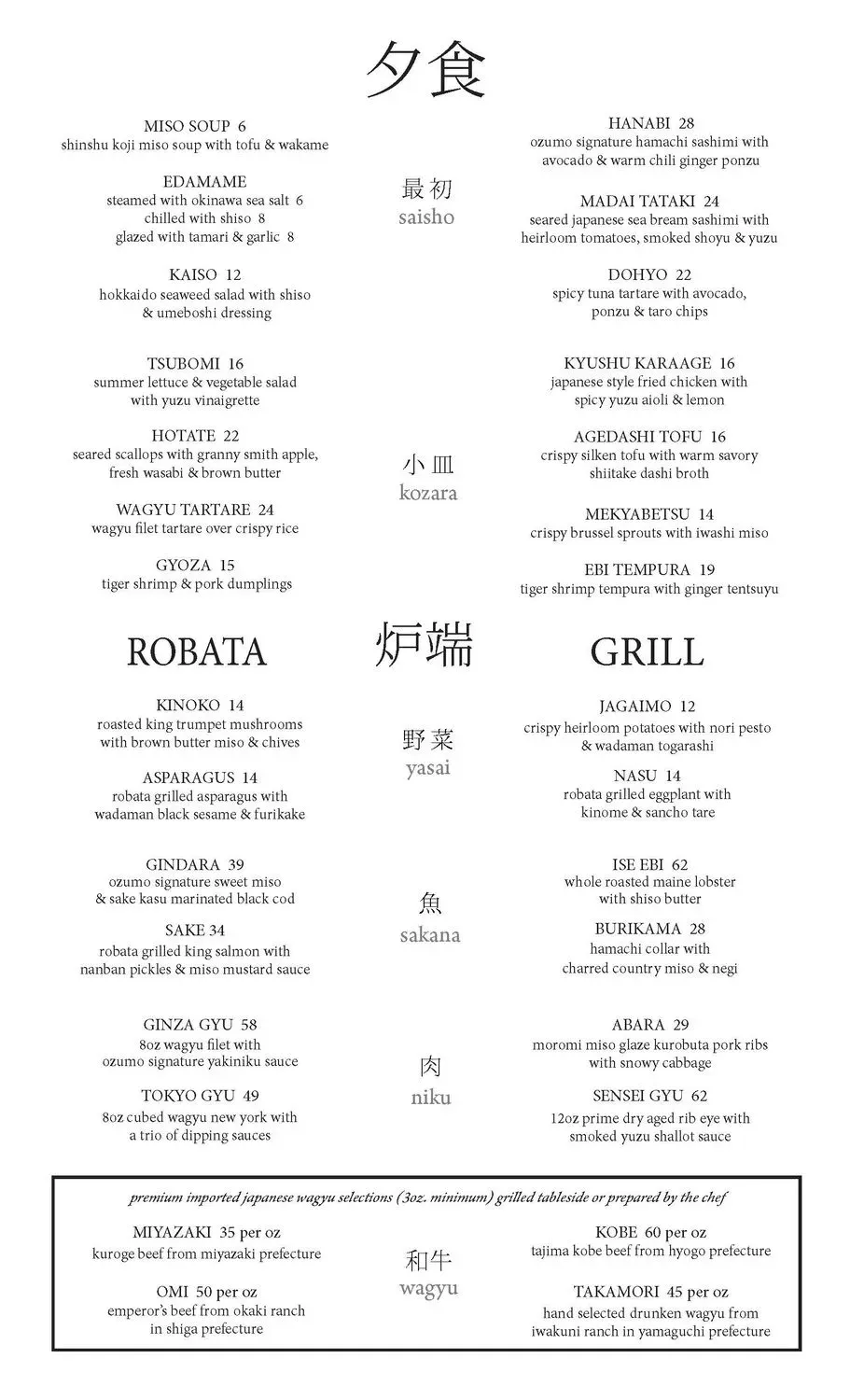 Menu 6