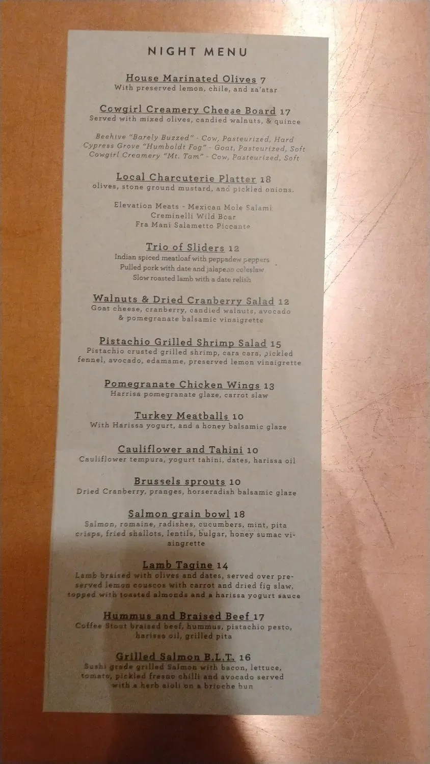 Menu 6