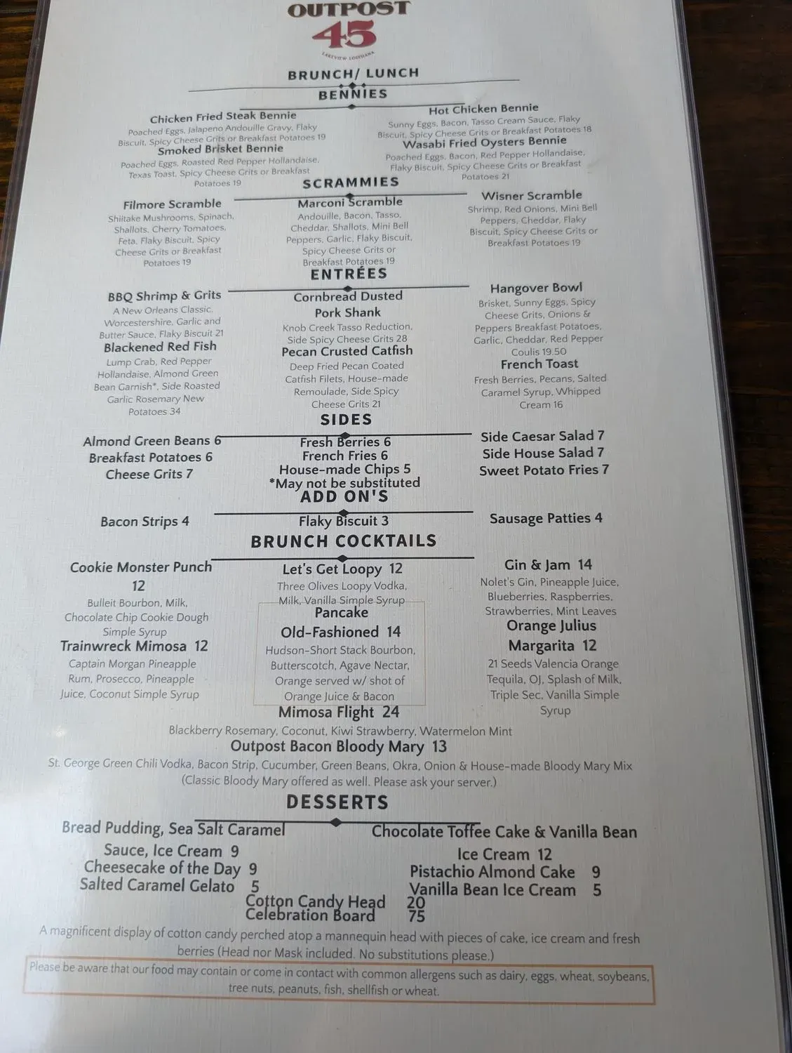 Menu 4