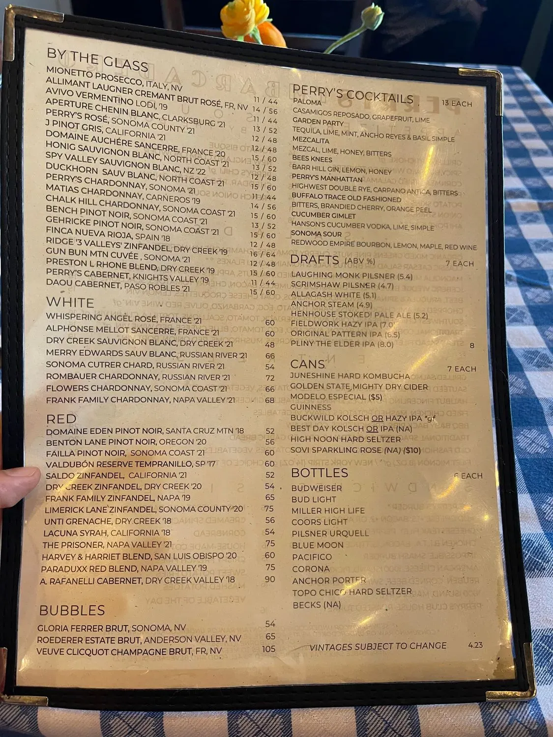 Menu 3