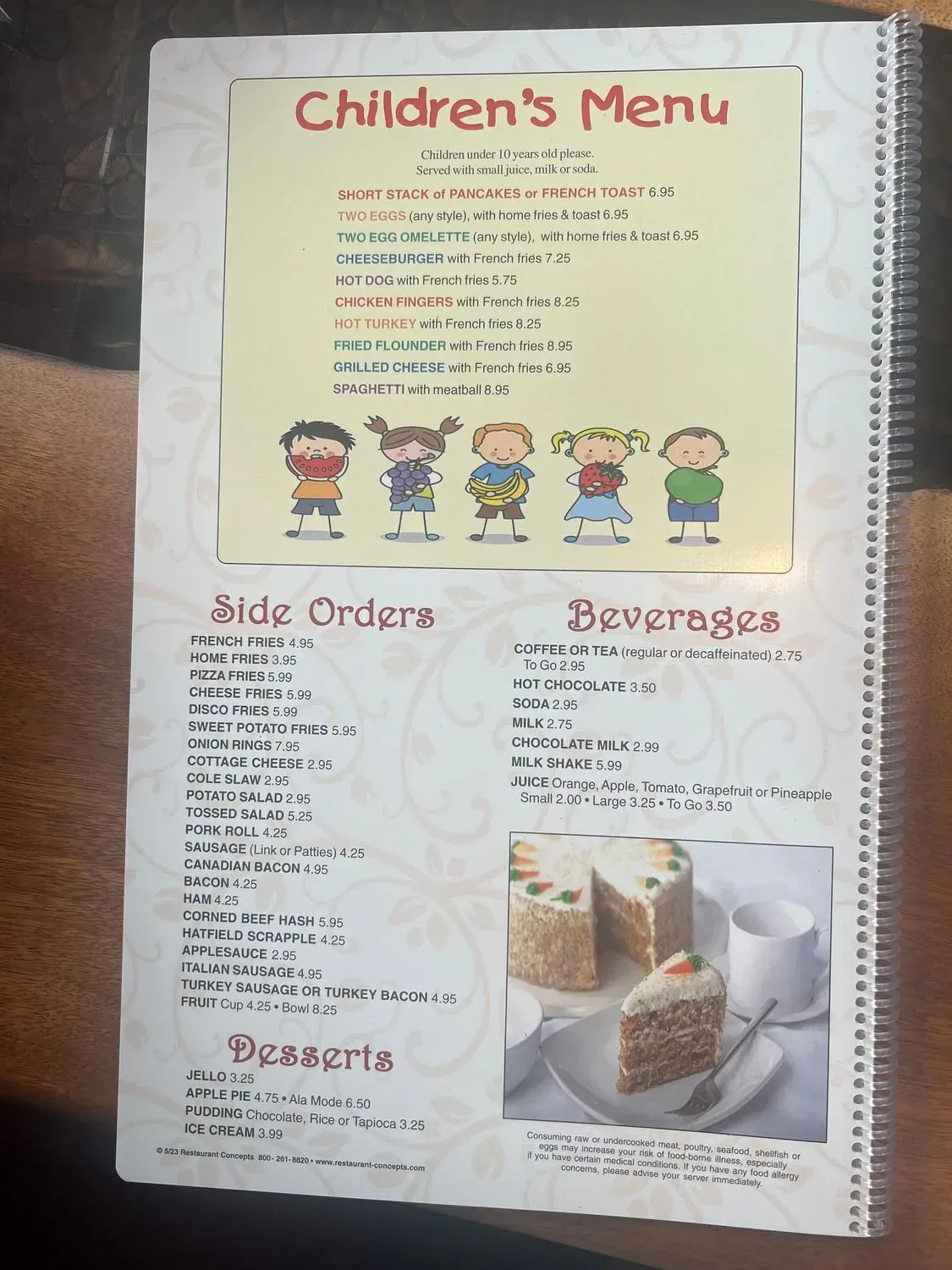 Menu 6