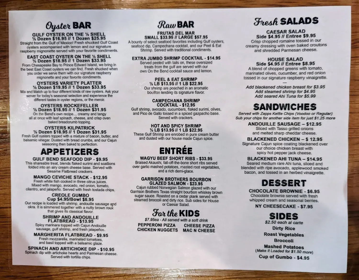 Menu 6