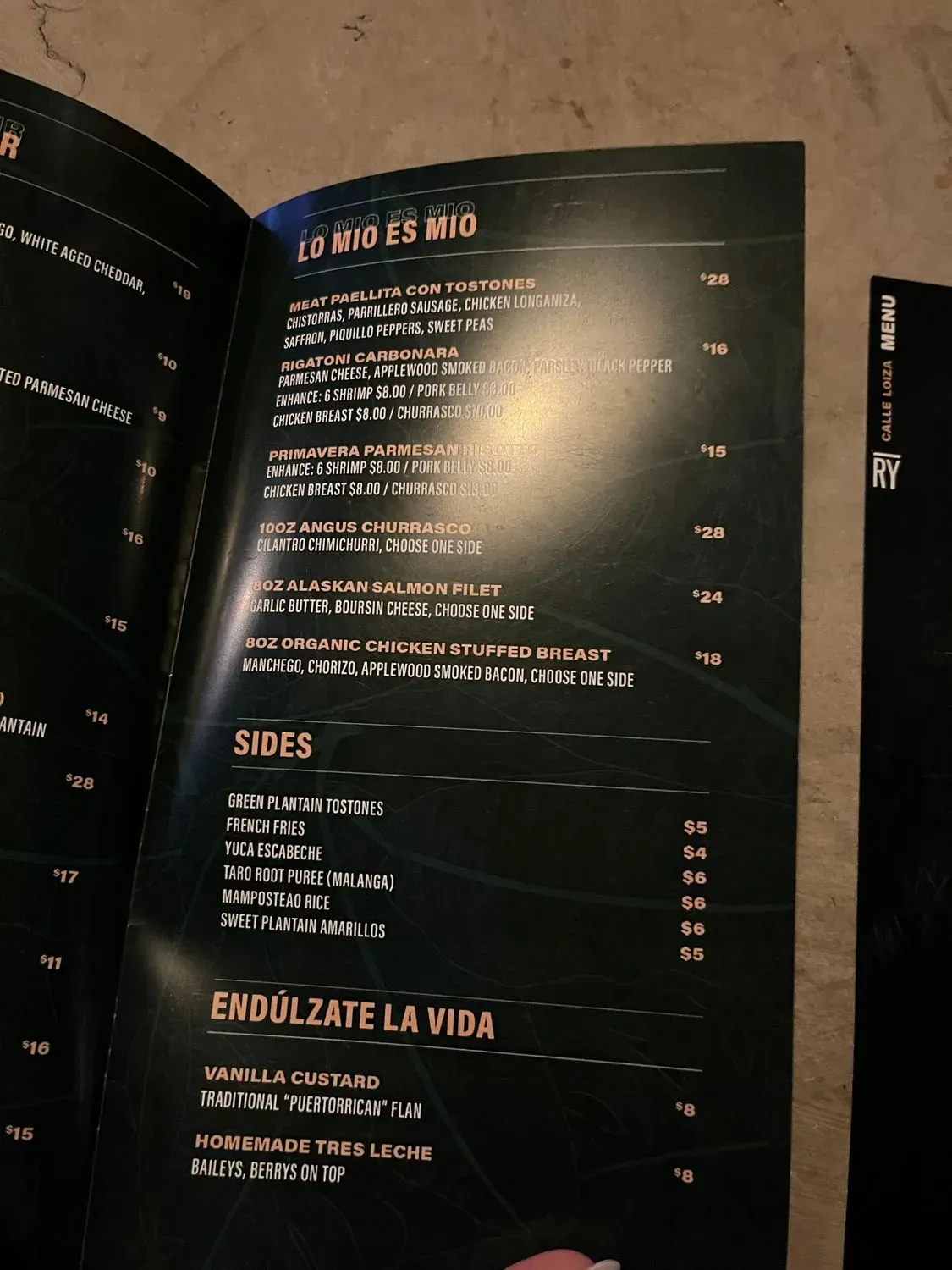 Menu 3