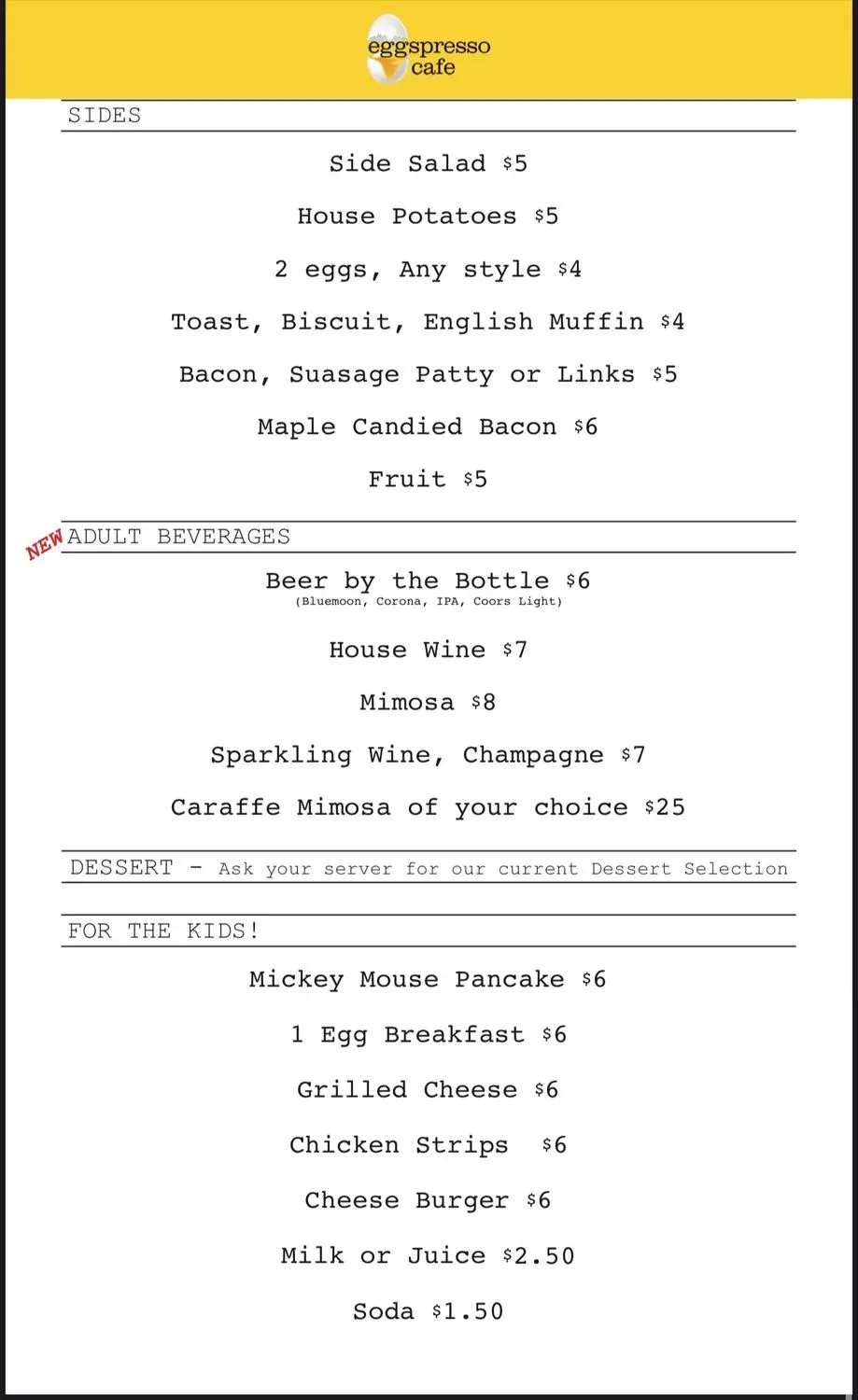 Menu 6