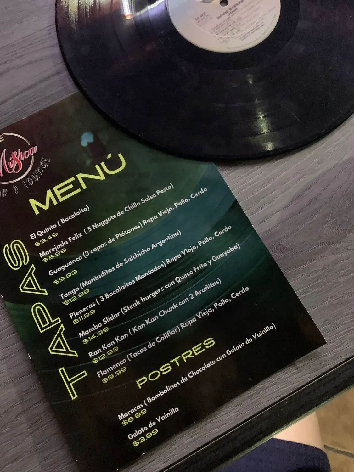 Menu 6