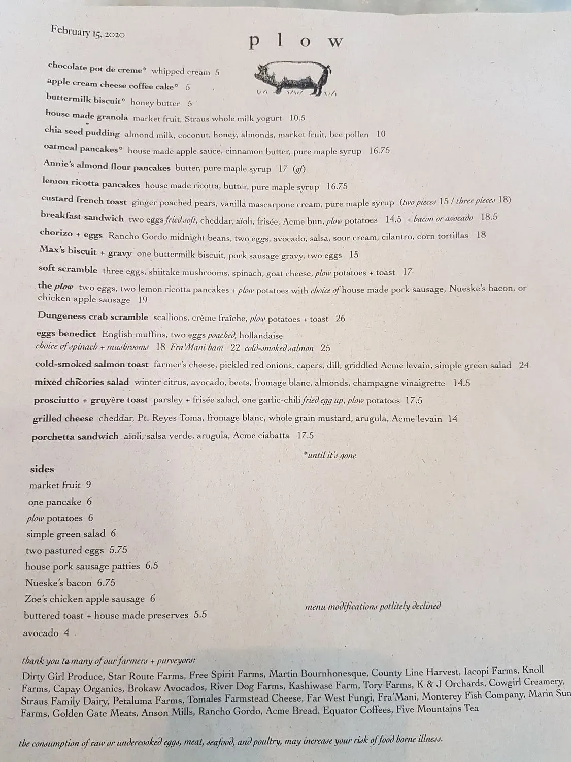 Menu 6