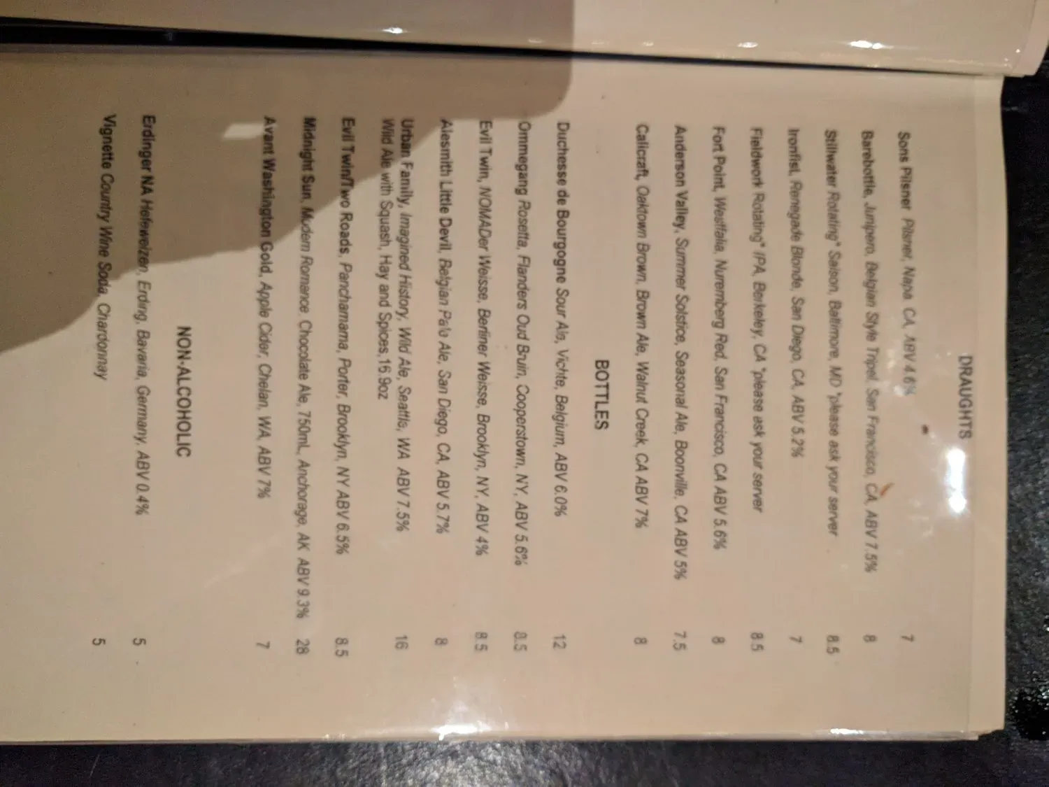 Menu 4