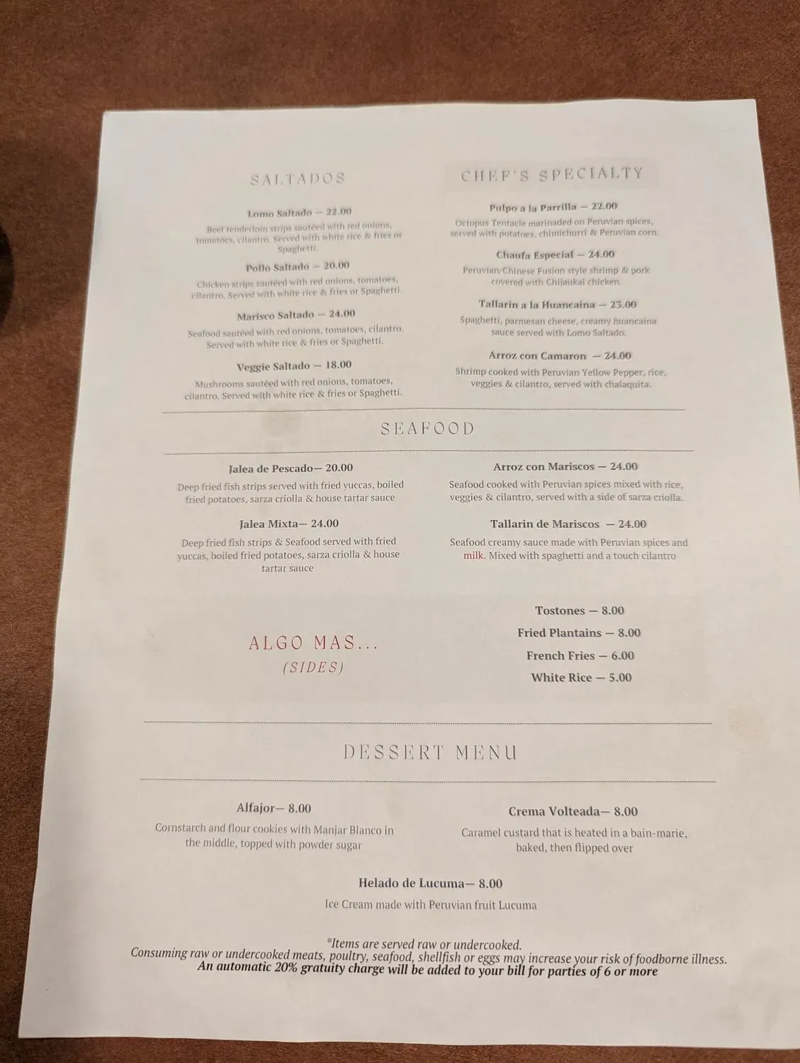 Menu 3