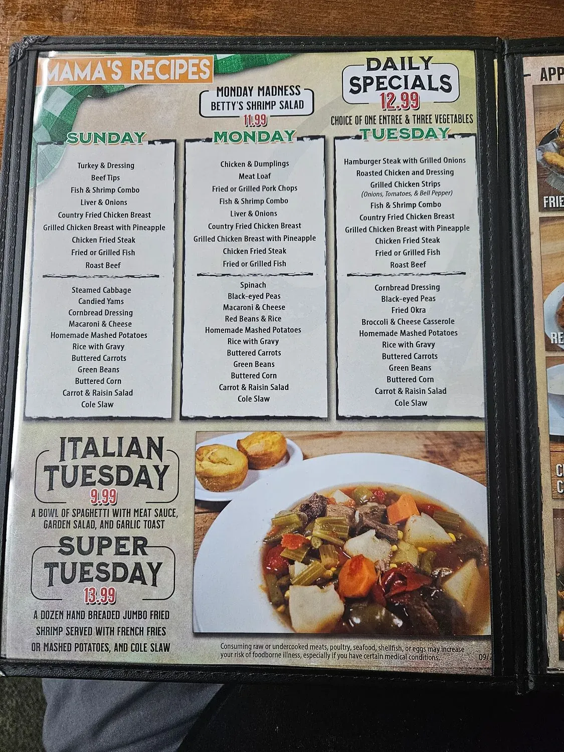 Menu 3