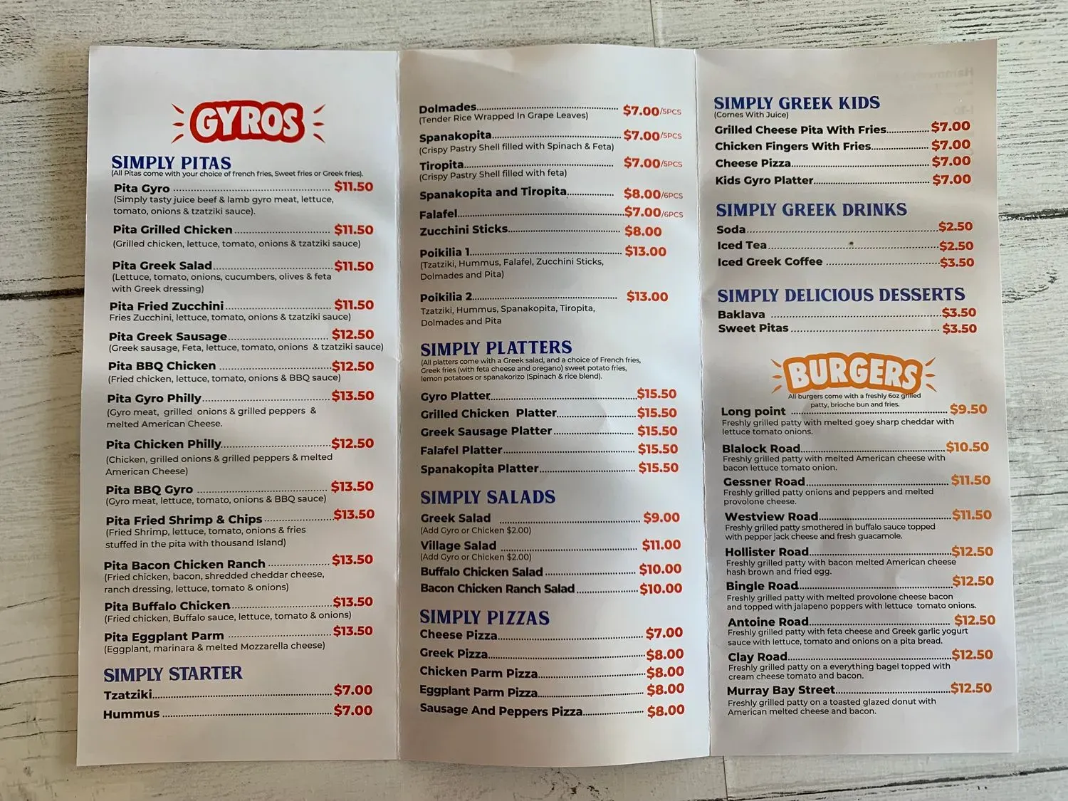 Menu 3