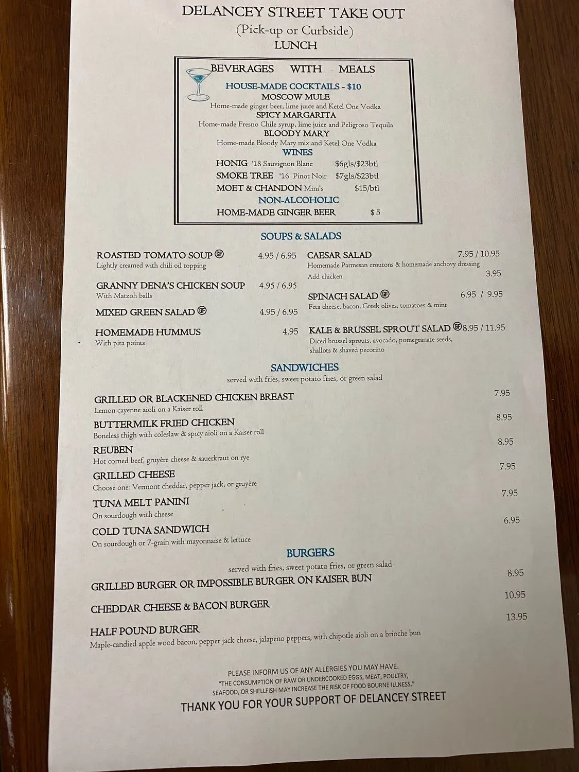 Menu 6