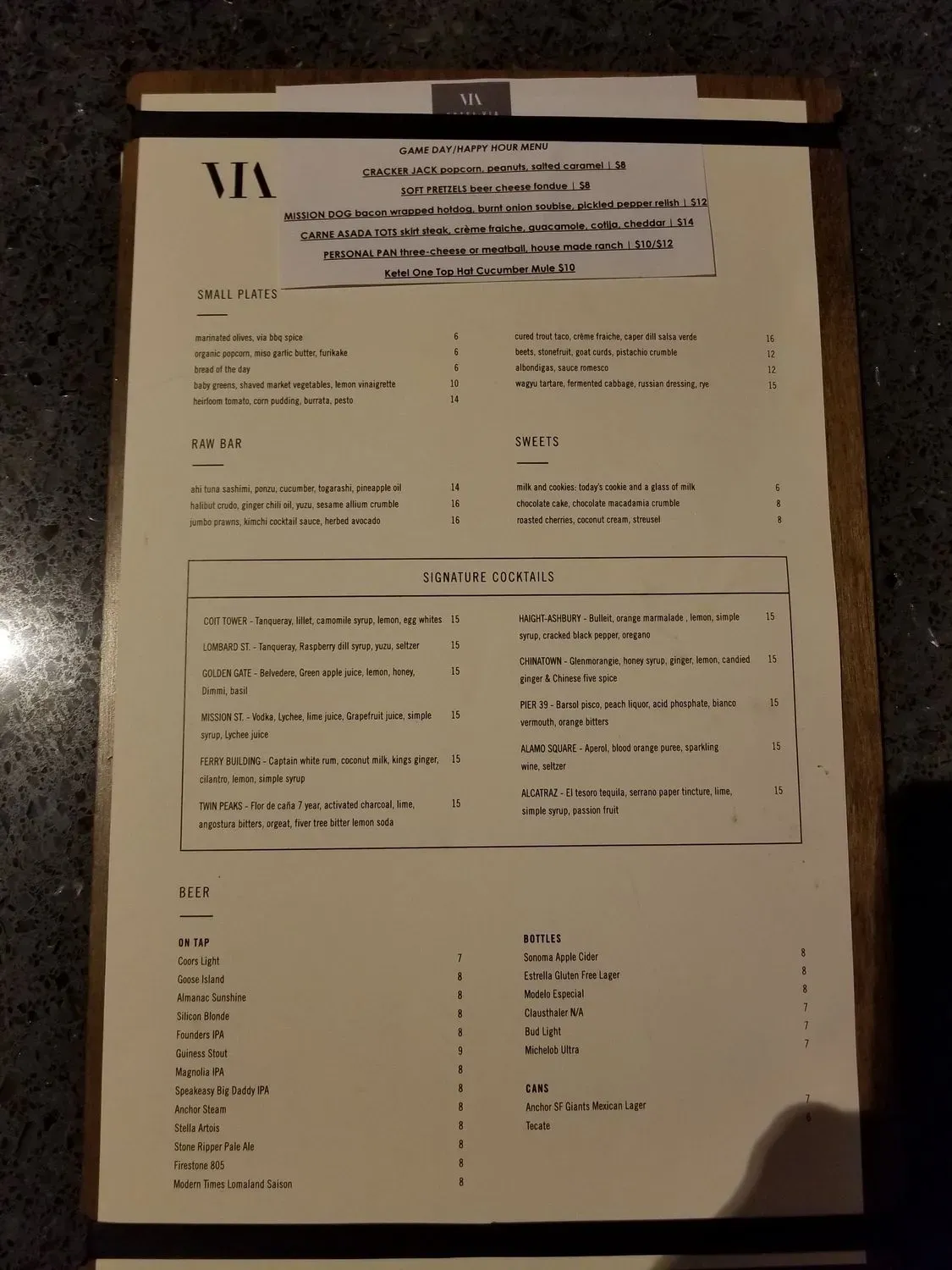 Menu 3