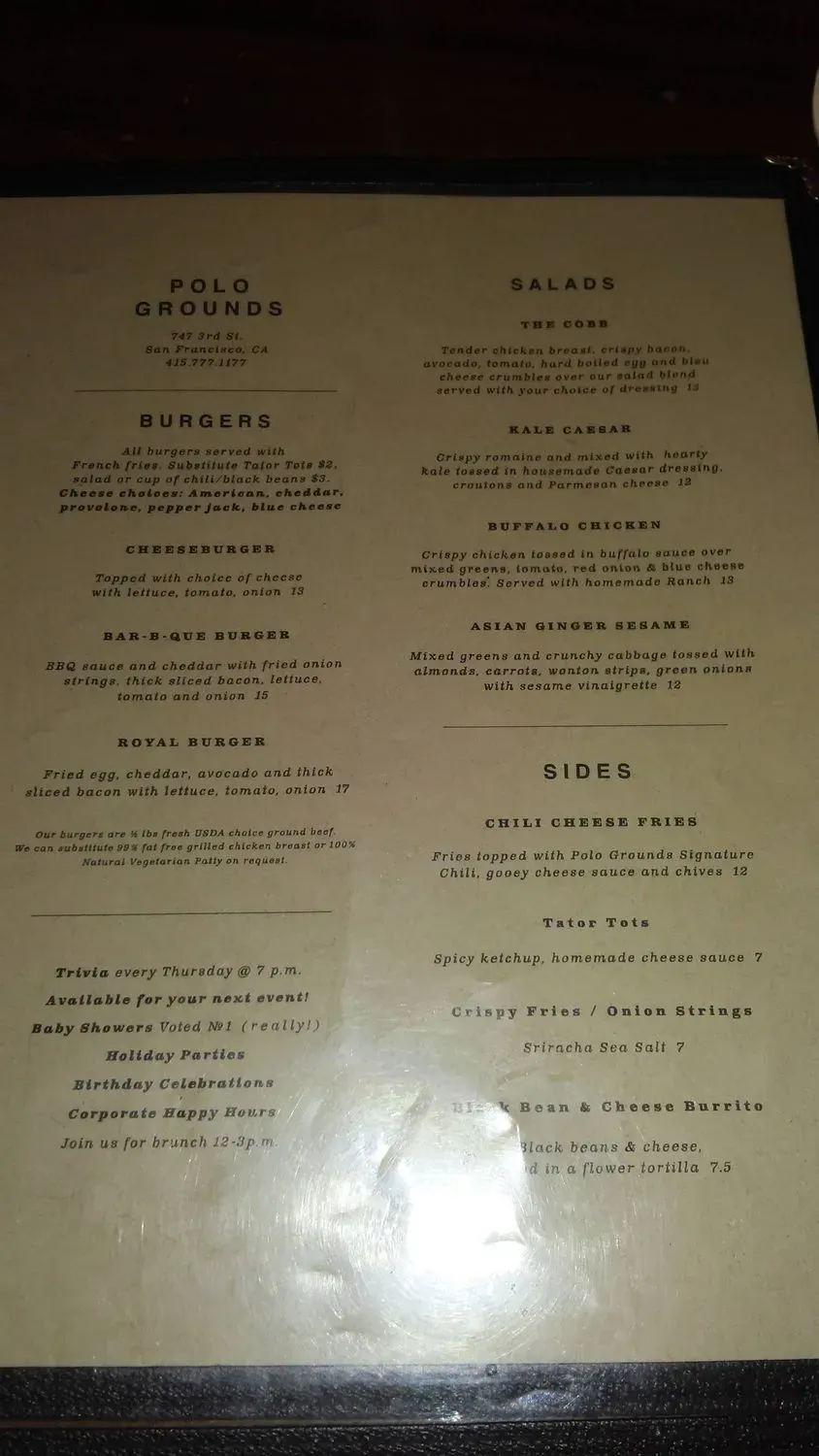 Menu 6