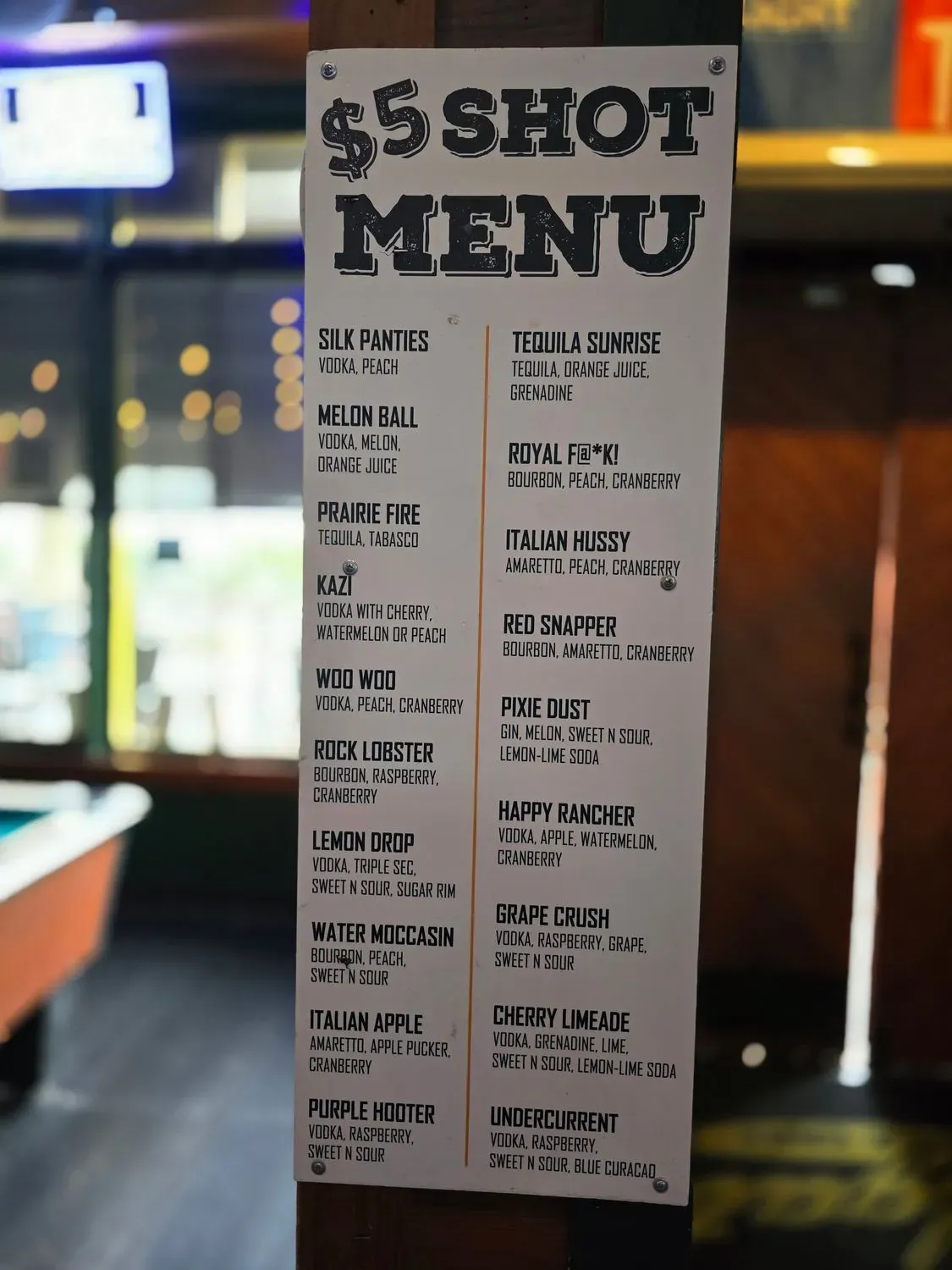 Menu 6