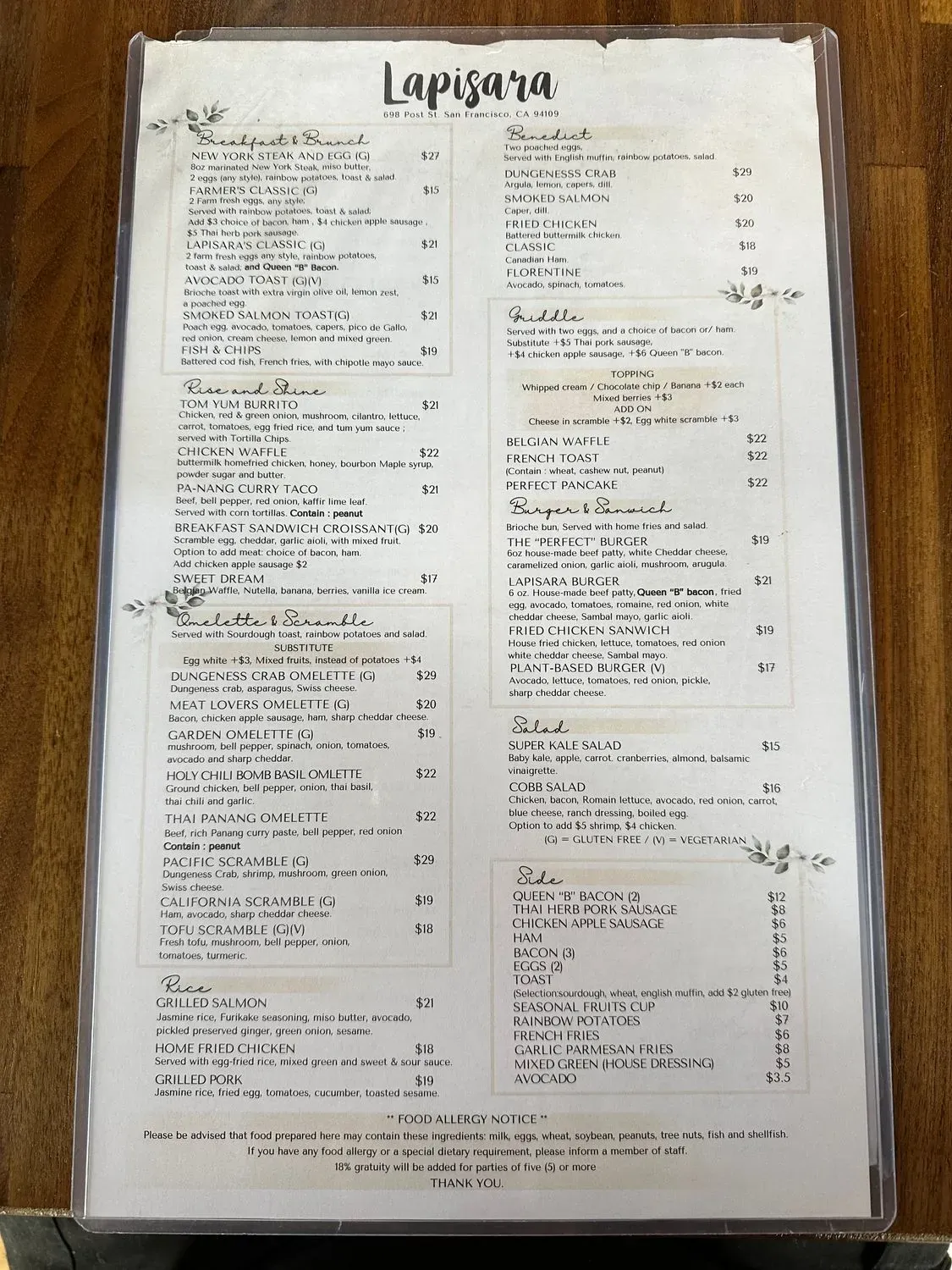 Menu 3