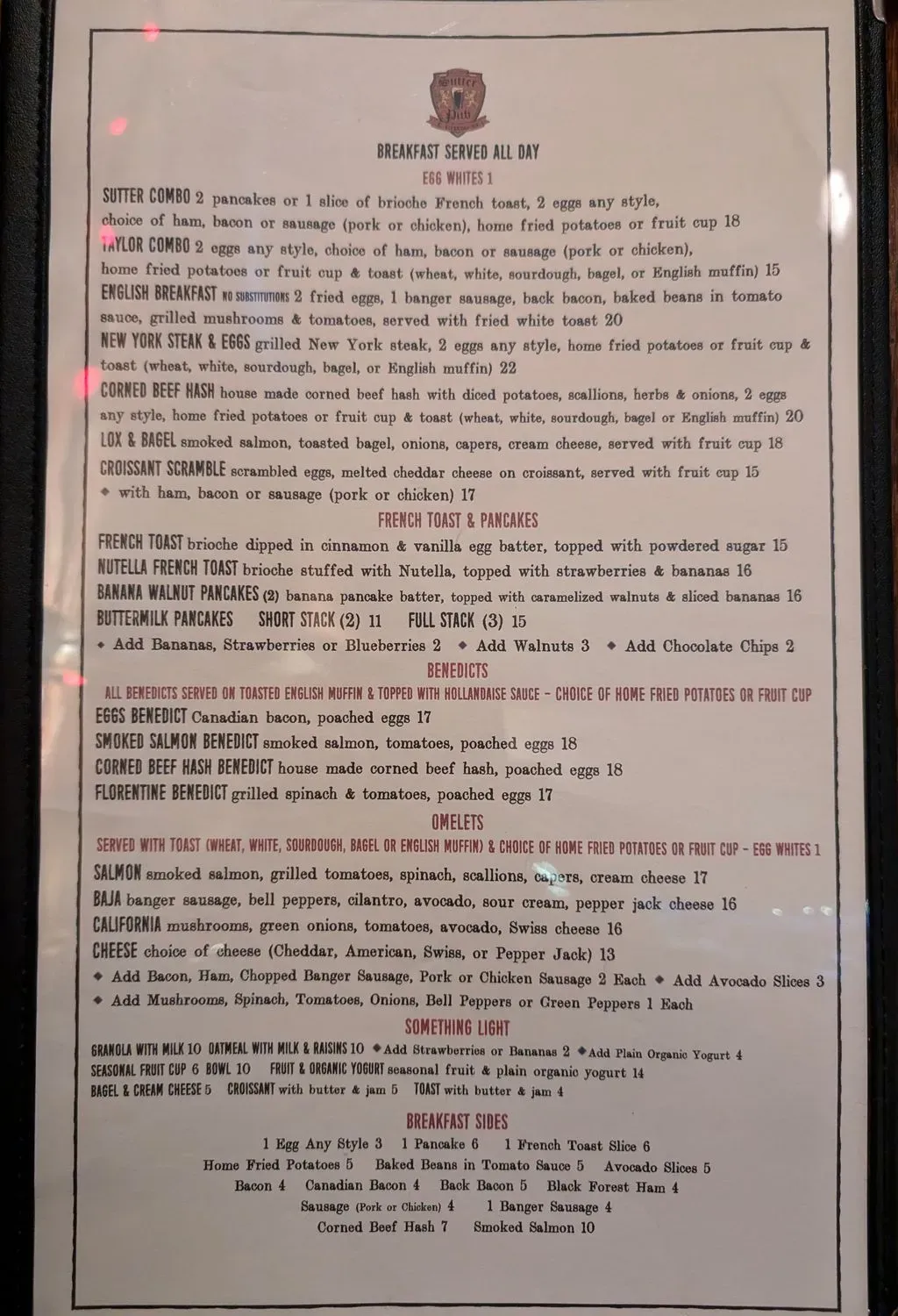 Menu 4