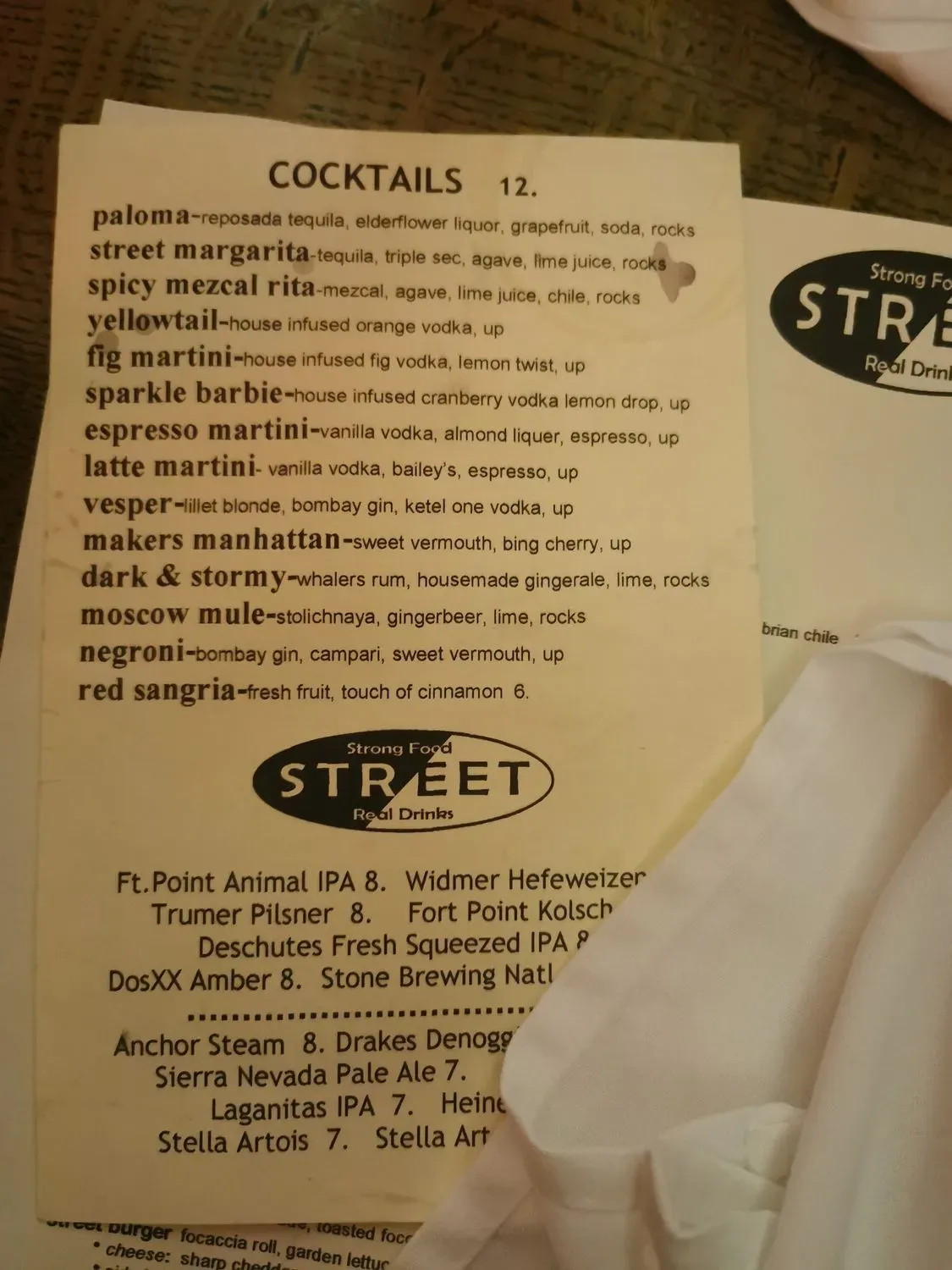 Menu 6