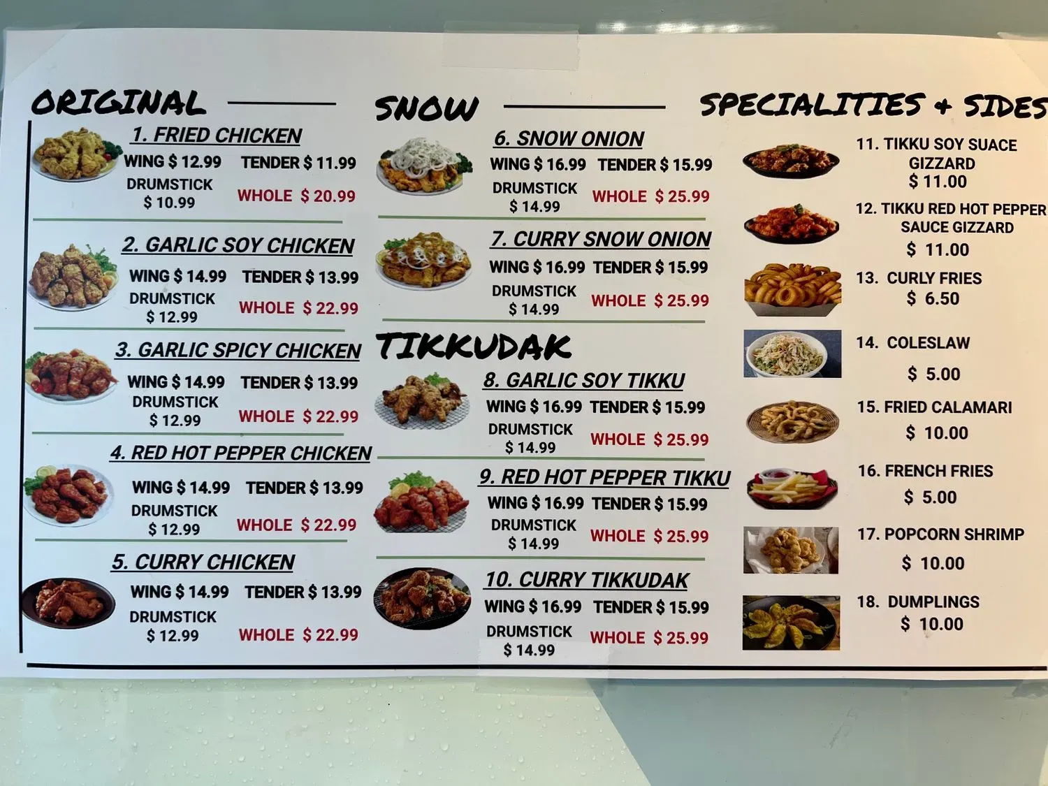 Menu 3