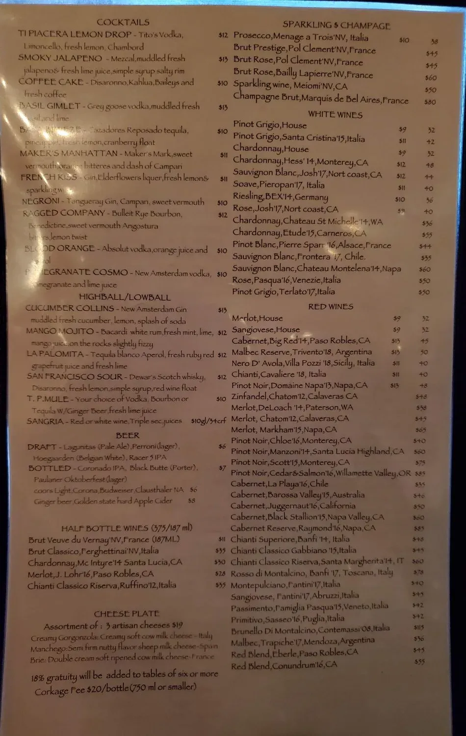 Menu 3