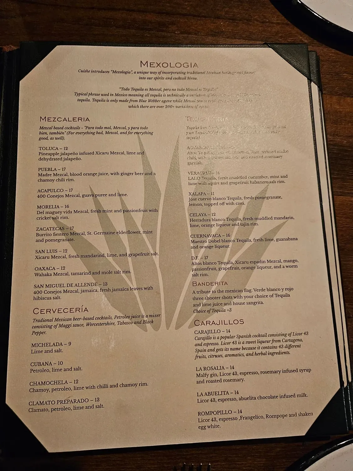 Menu 6