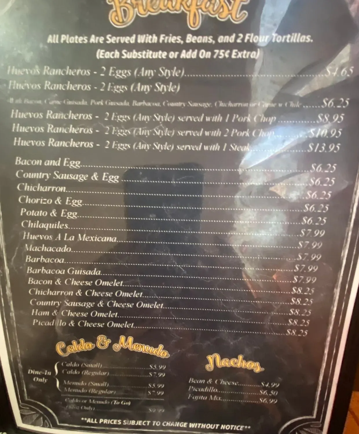 Menu 3