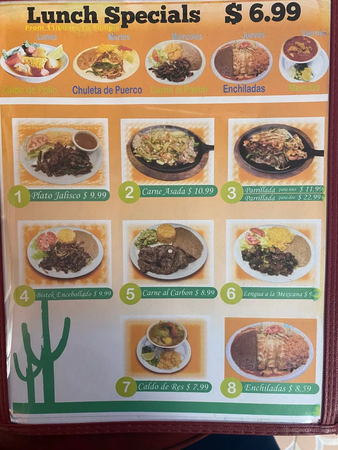 Menu 4