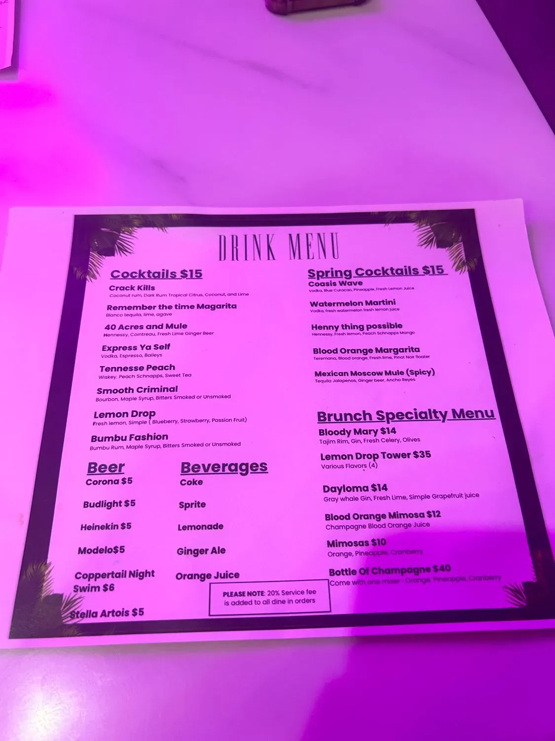 Menu 3