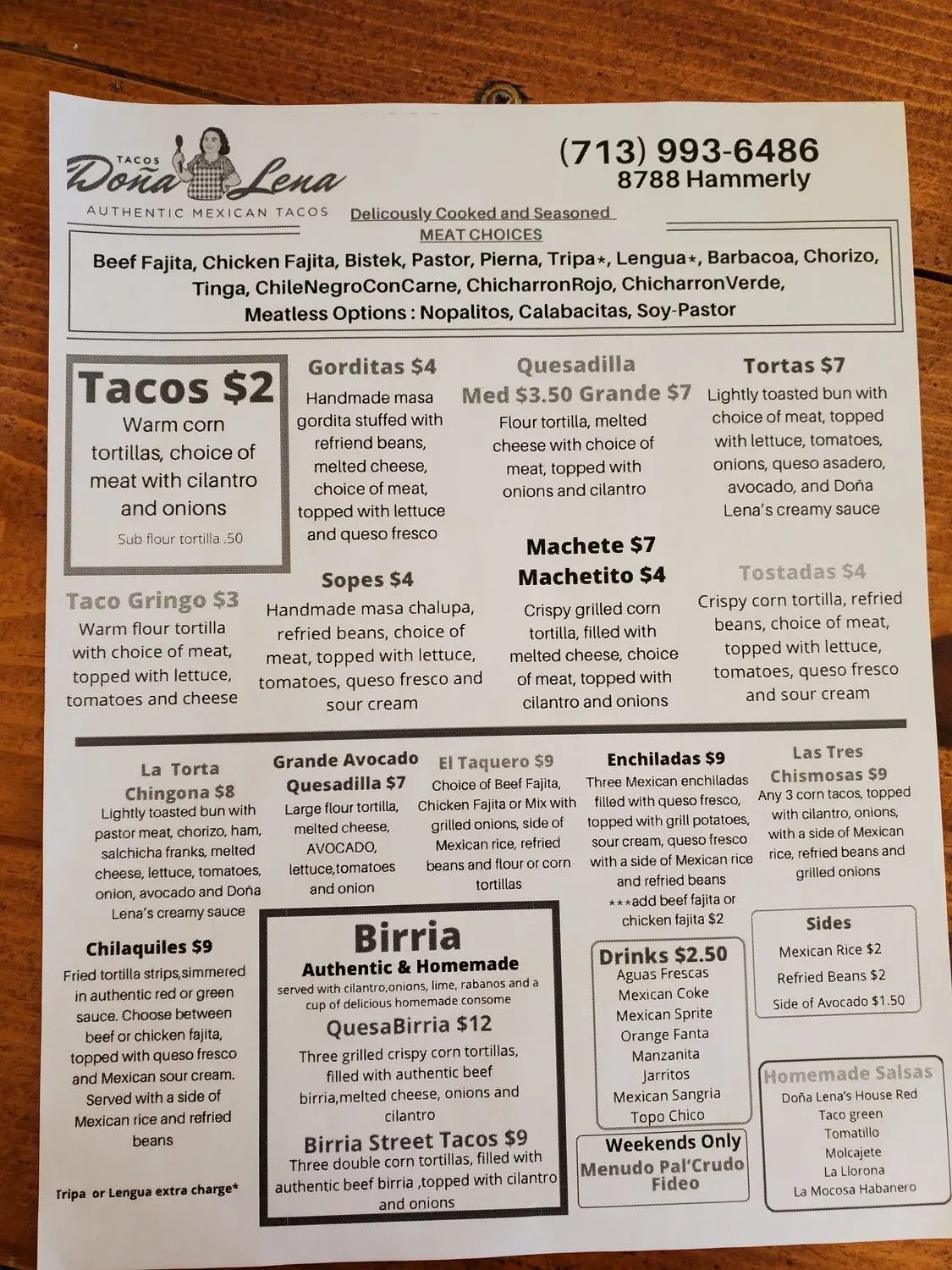 Menu 6