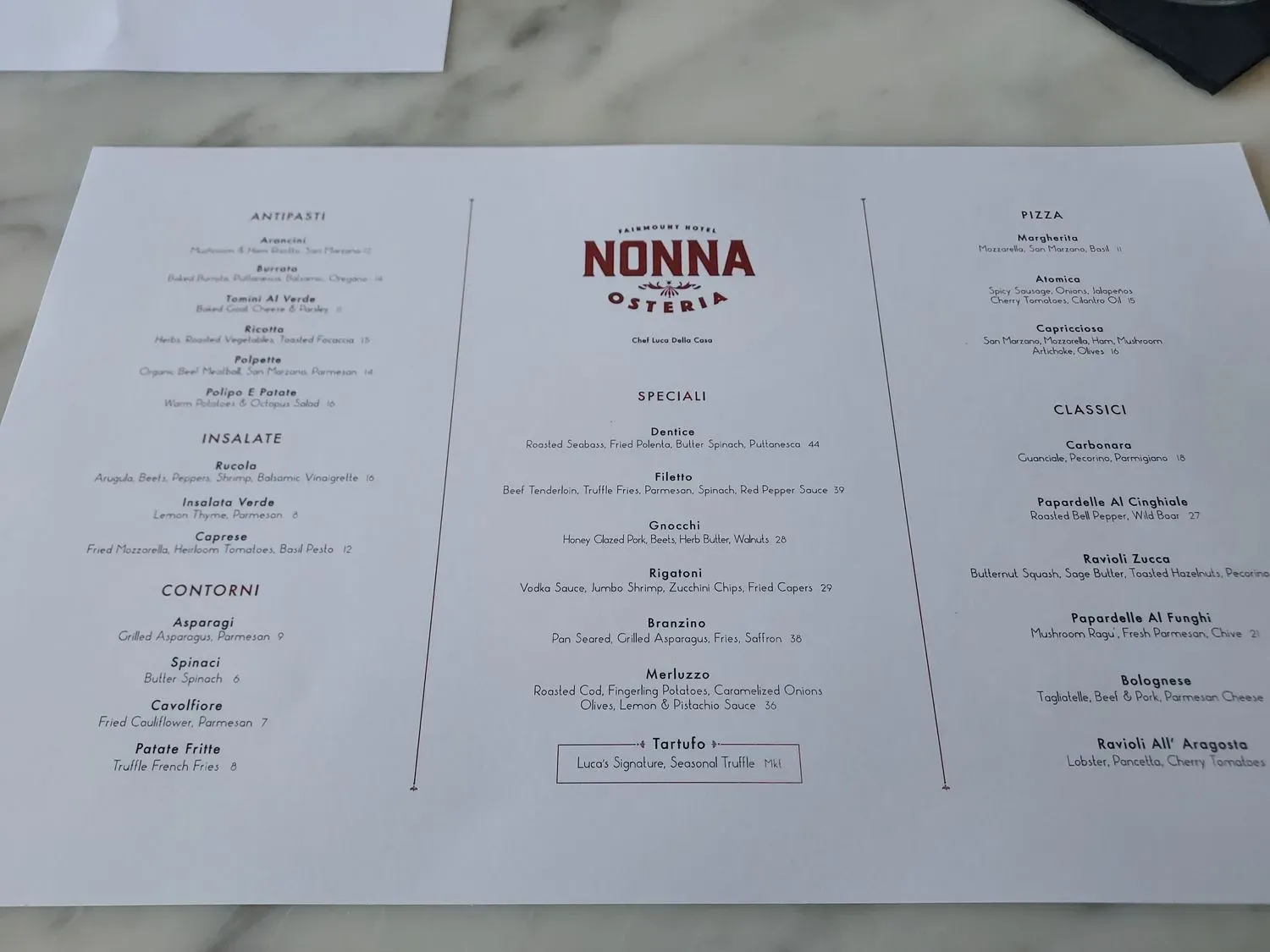 Menu 4