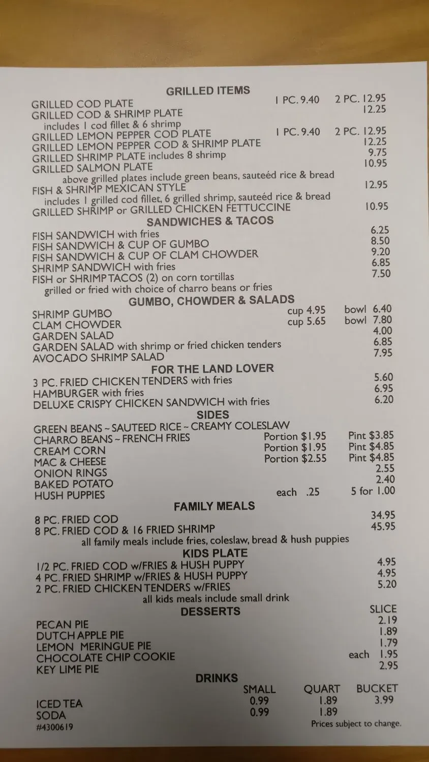 Menu 4