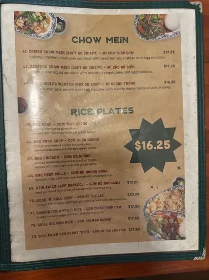 Menu 6