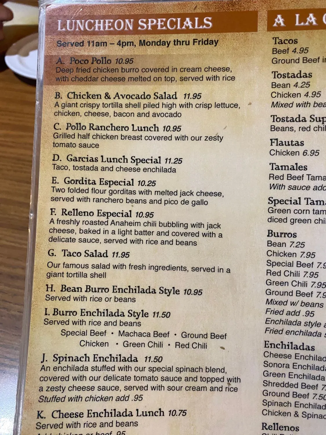 Menu 6