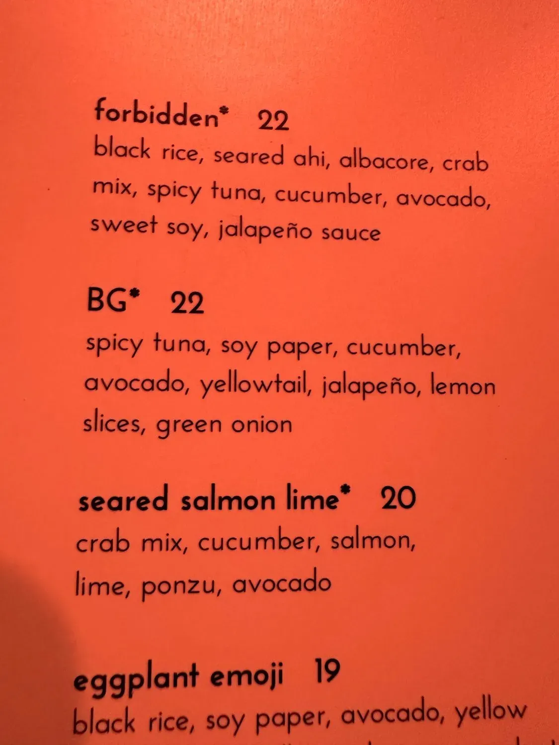 Menu 6