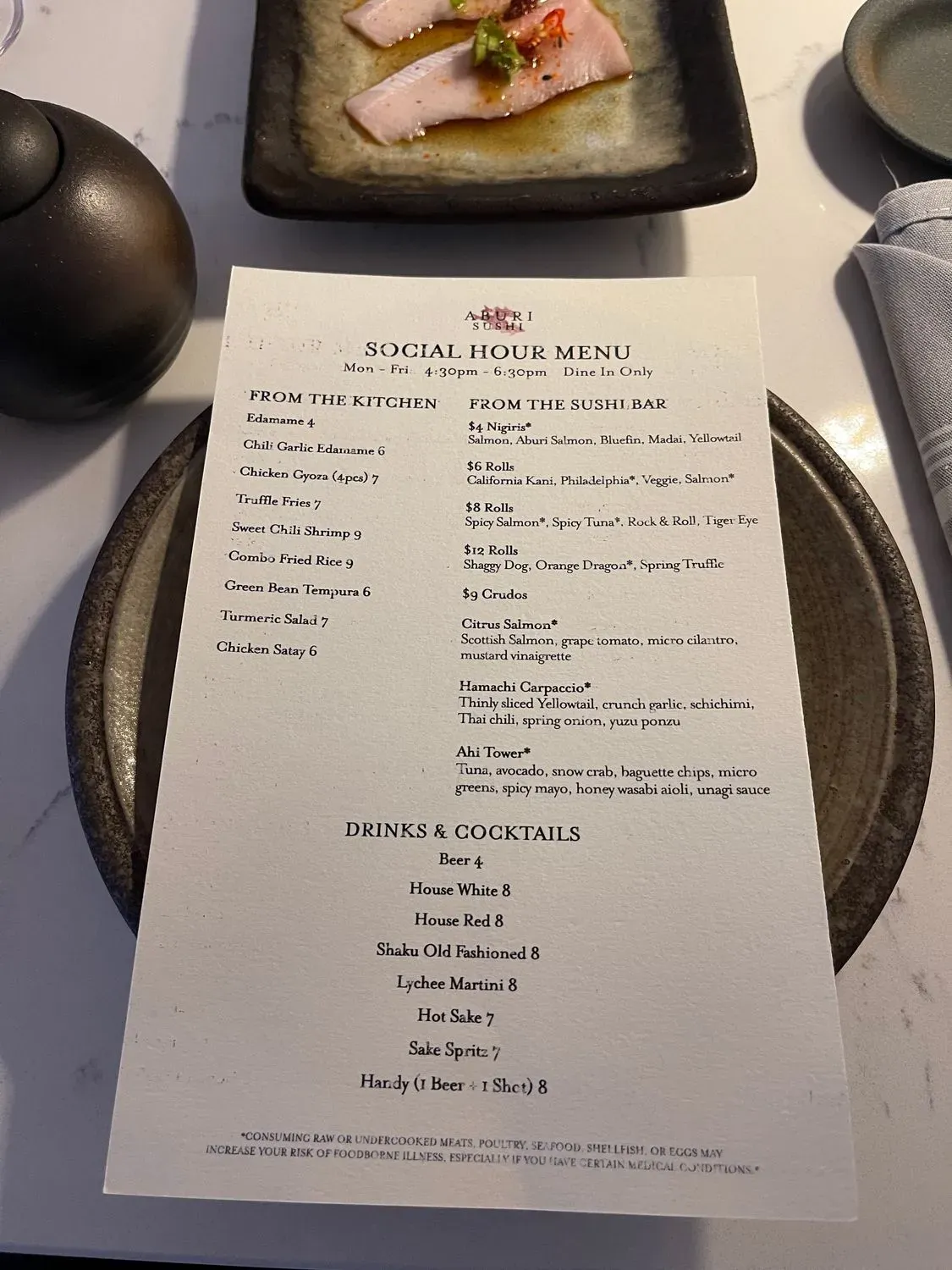 Menu 6