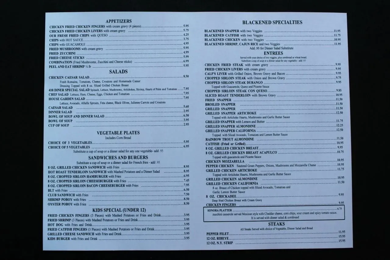 Menu 6