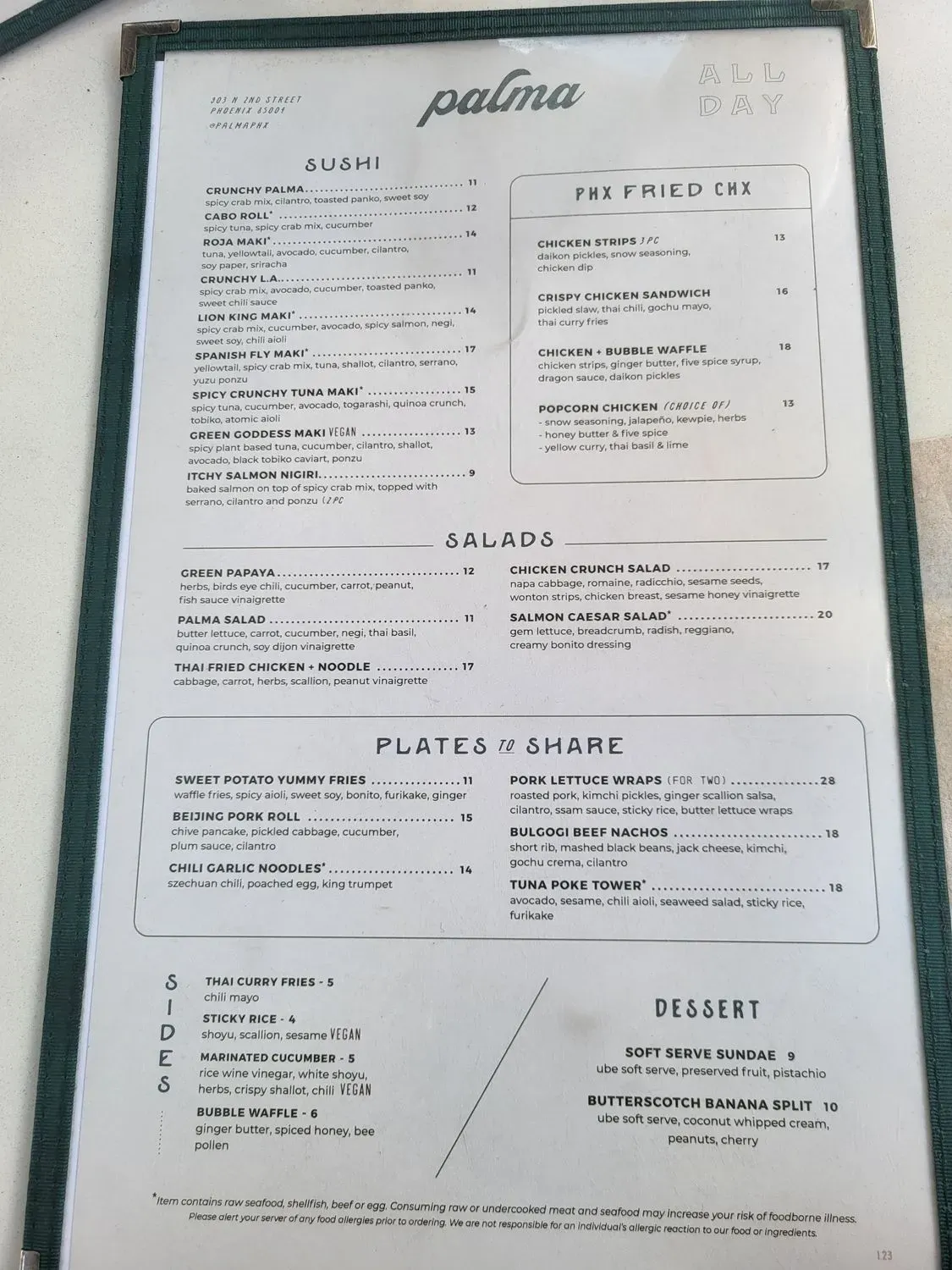 Menu 4