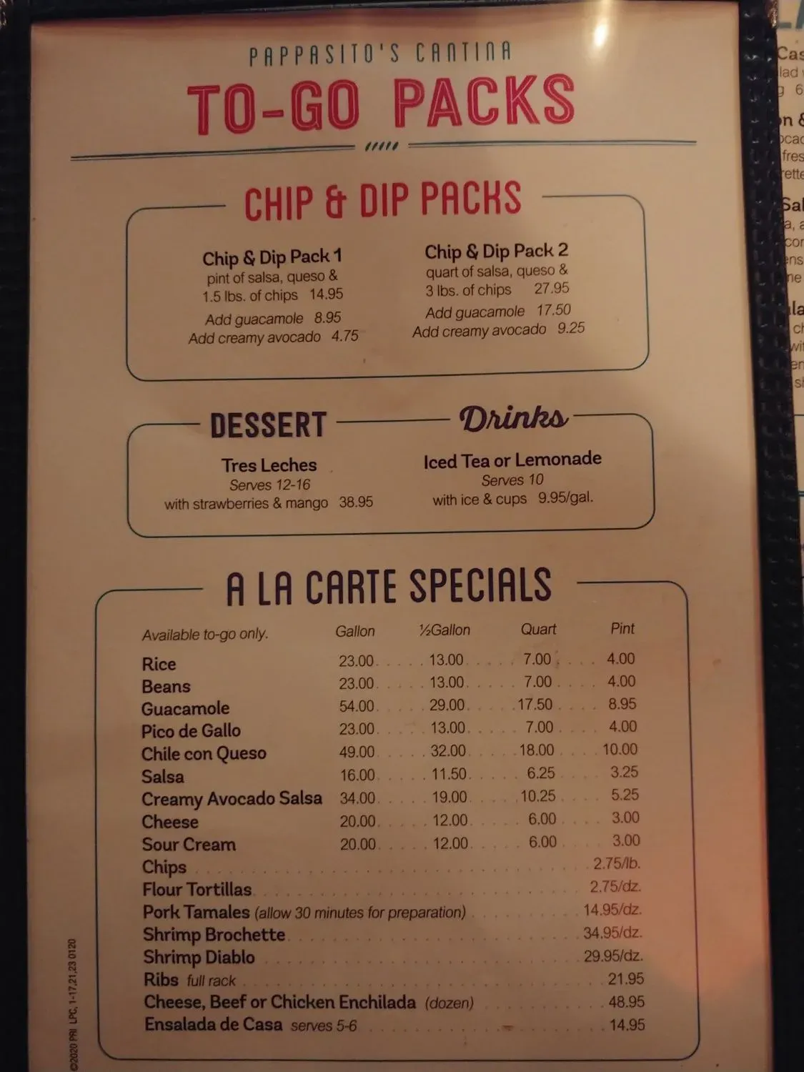 Menu 4