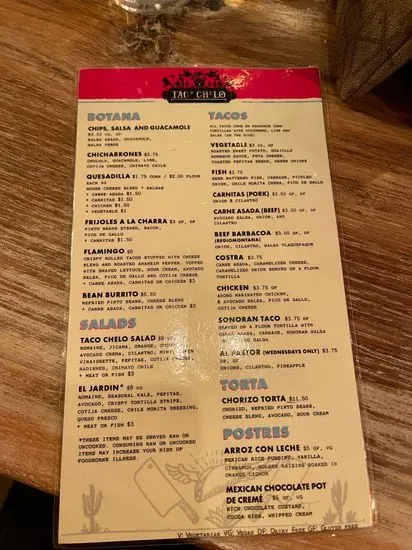 Menu 6