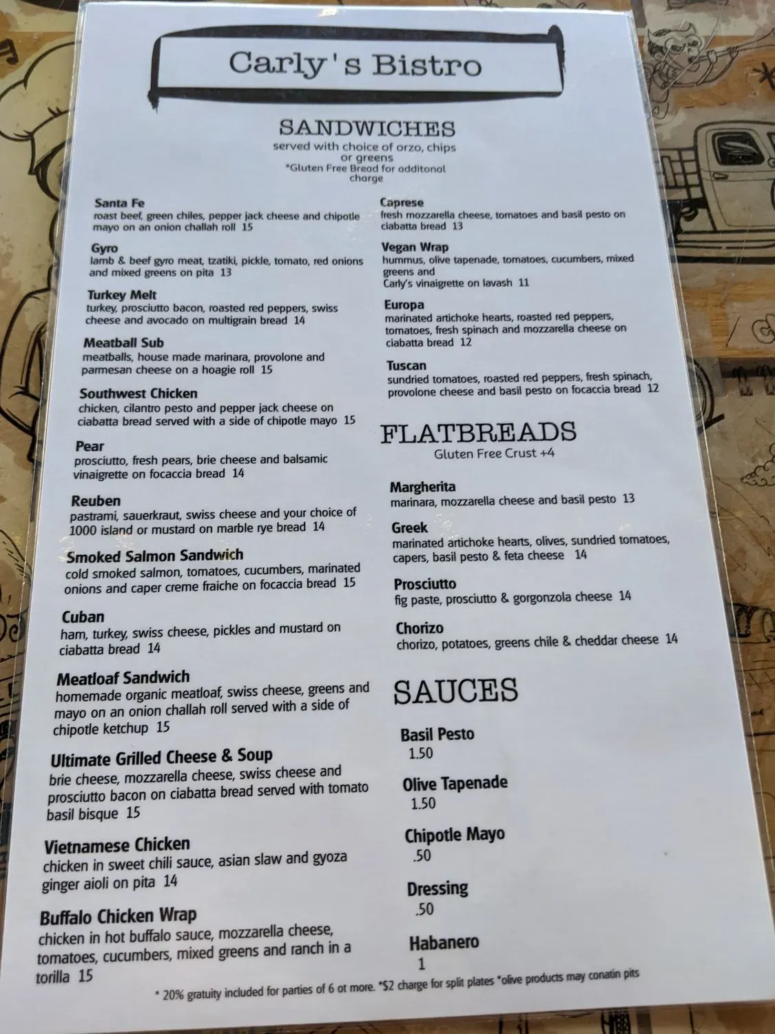 Menu 3