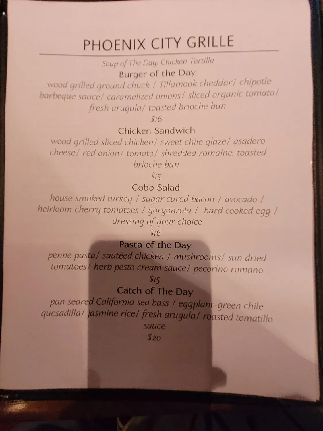 Menu 4