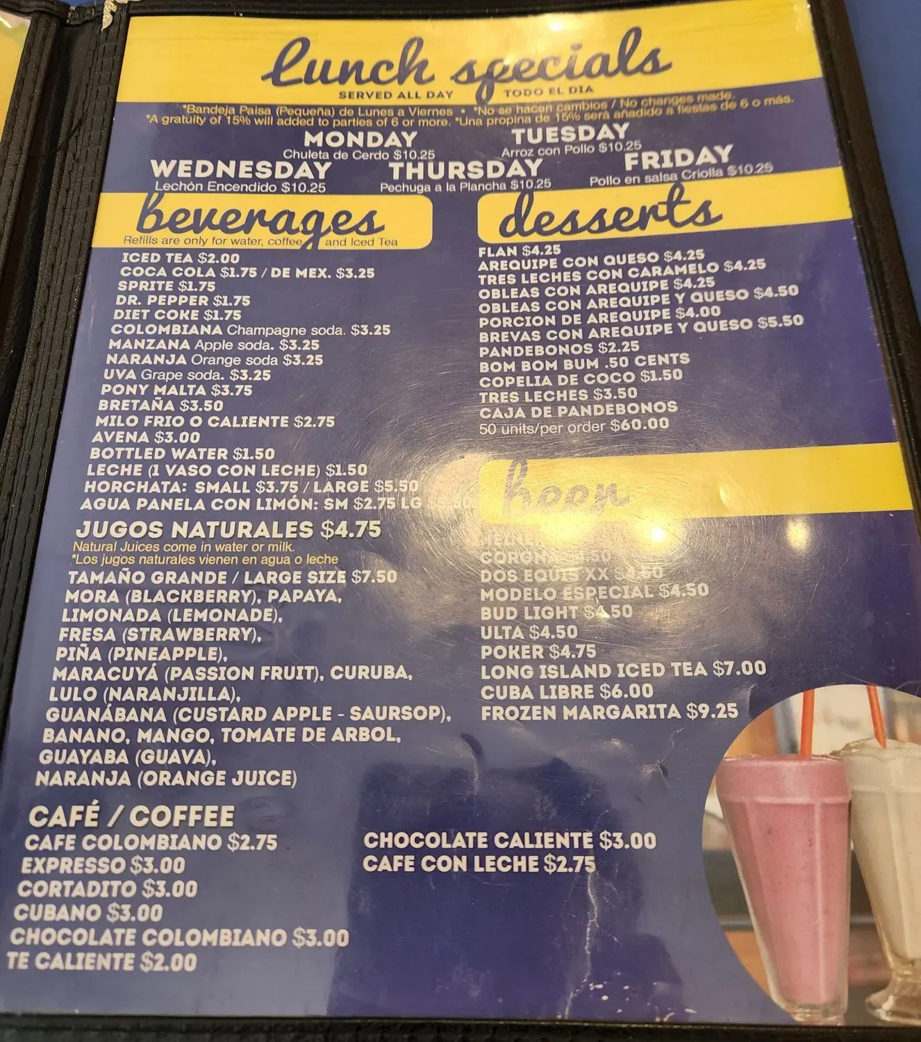 Menu 3