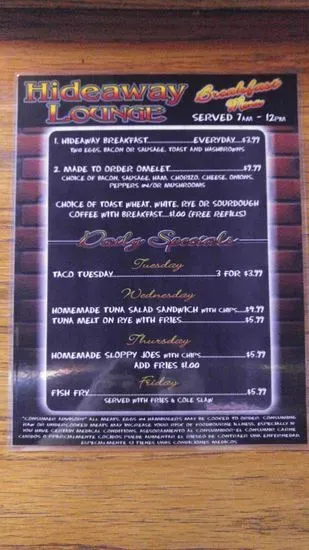 Menu 4