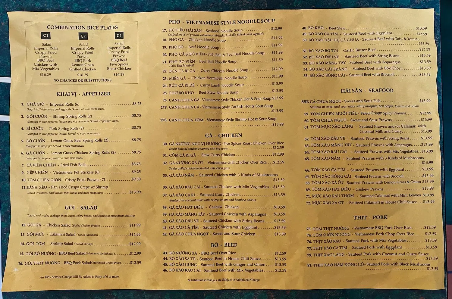 Menu 3