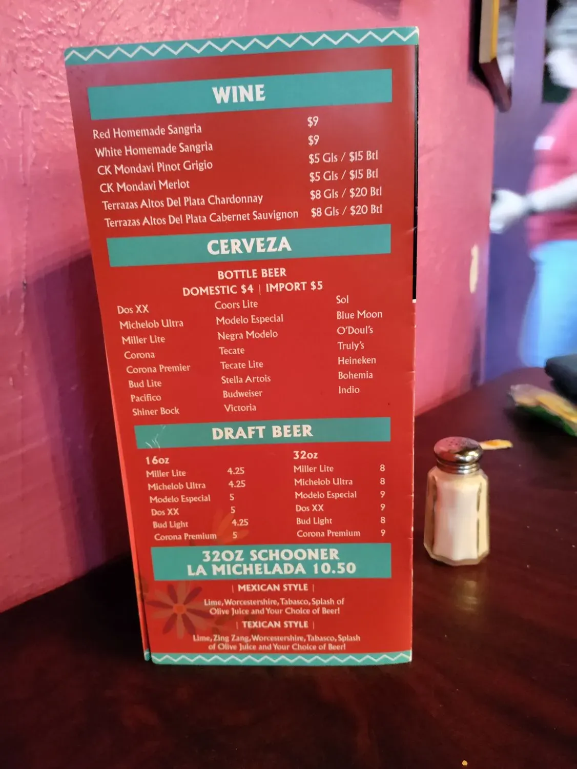 Menu 4