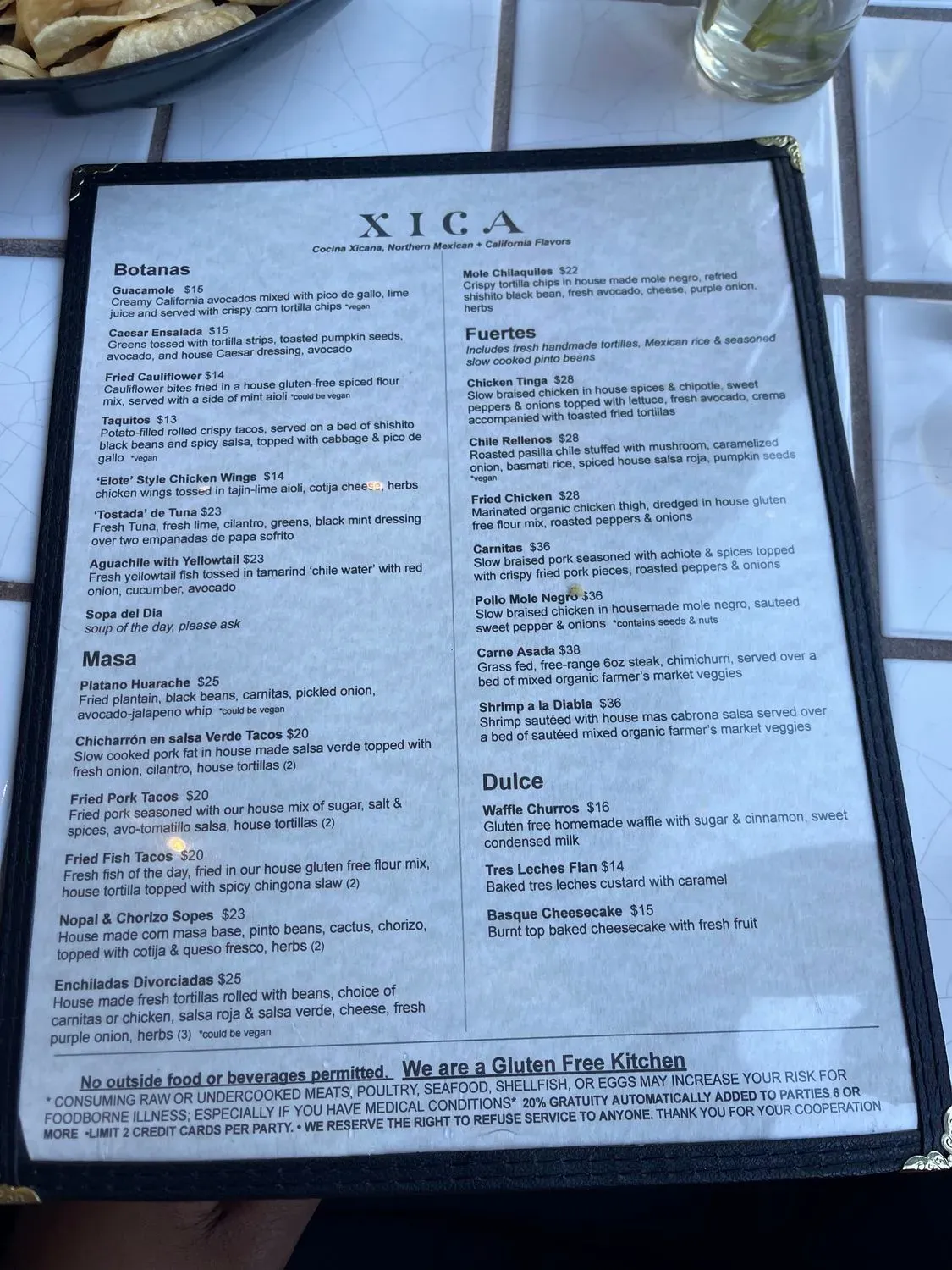 Menu 6