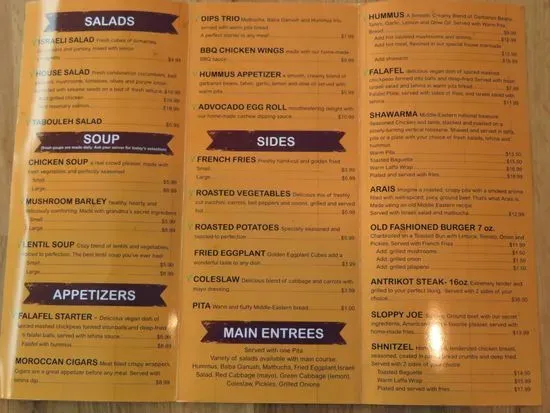 Menu 6