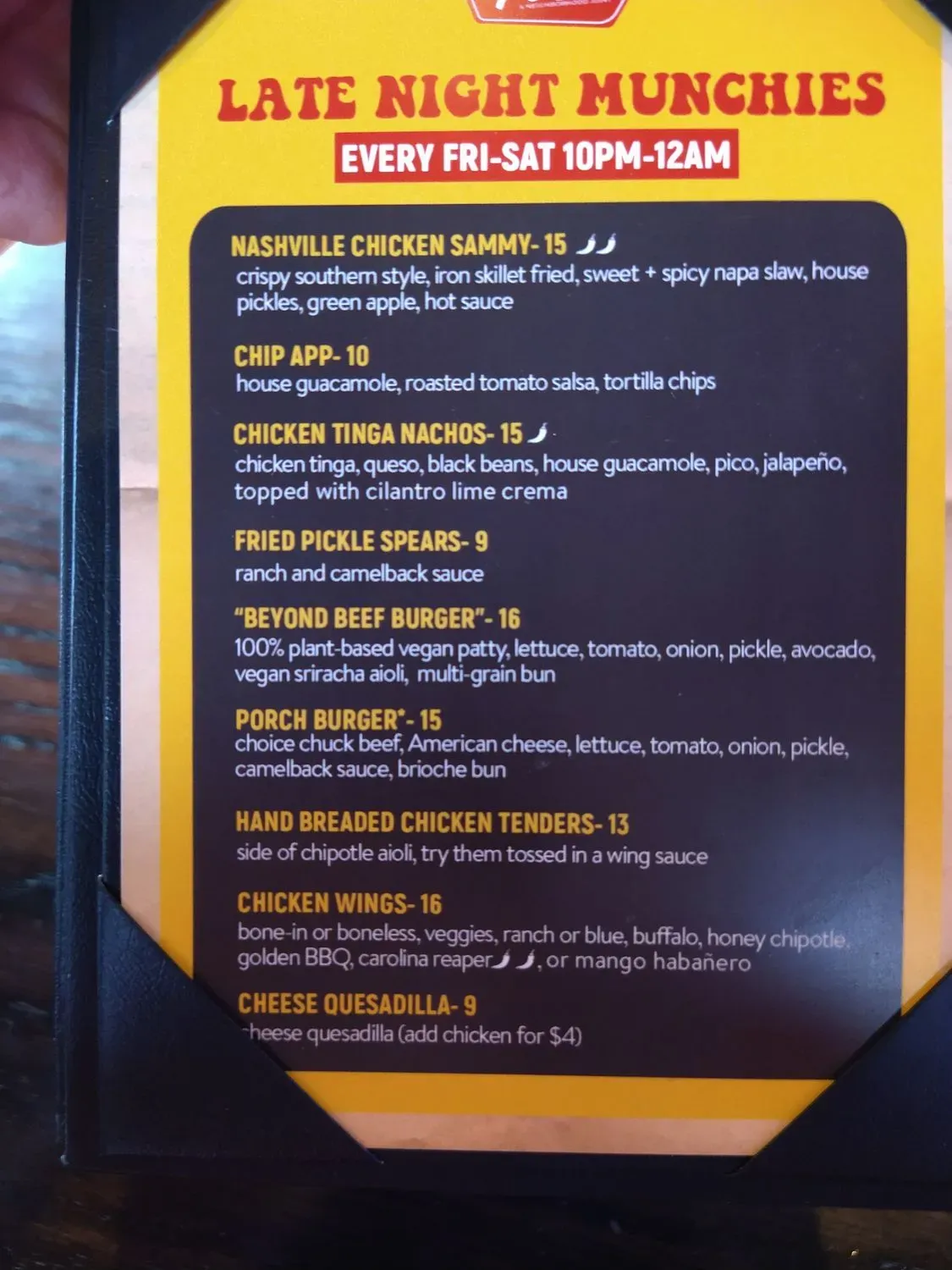 Menu 6