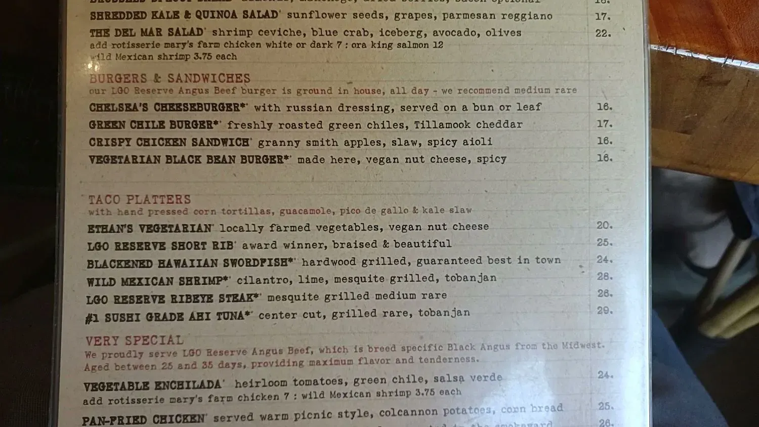 Menu 3