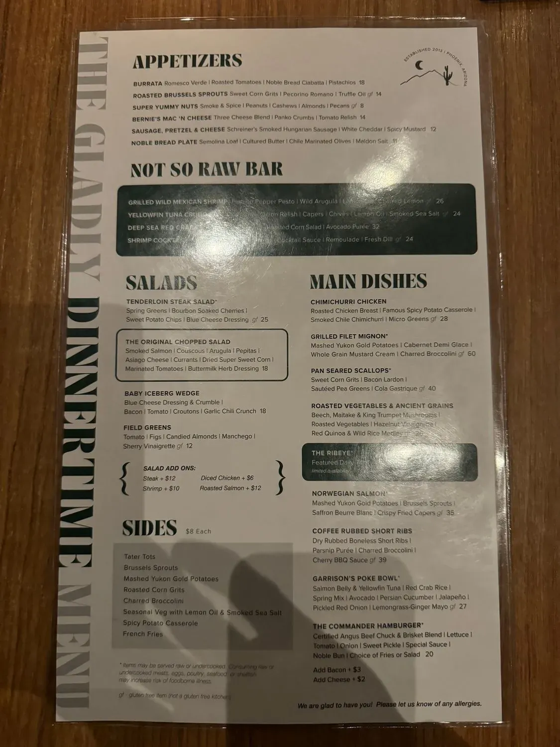 Menu 6