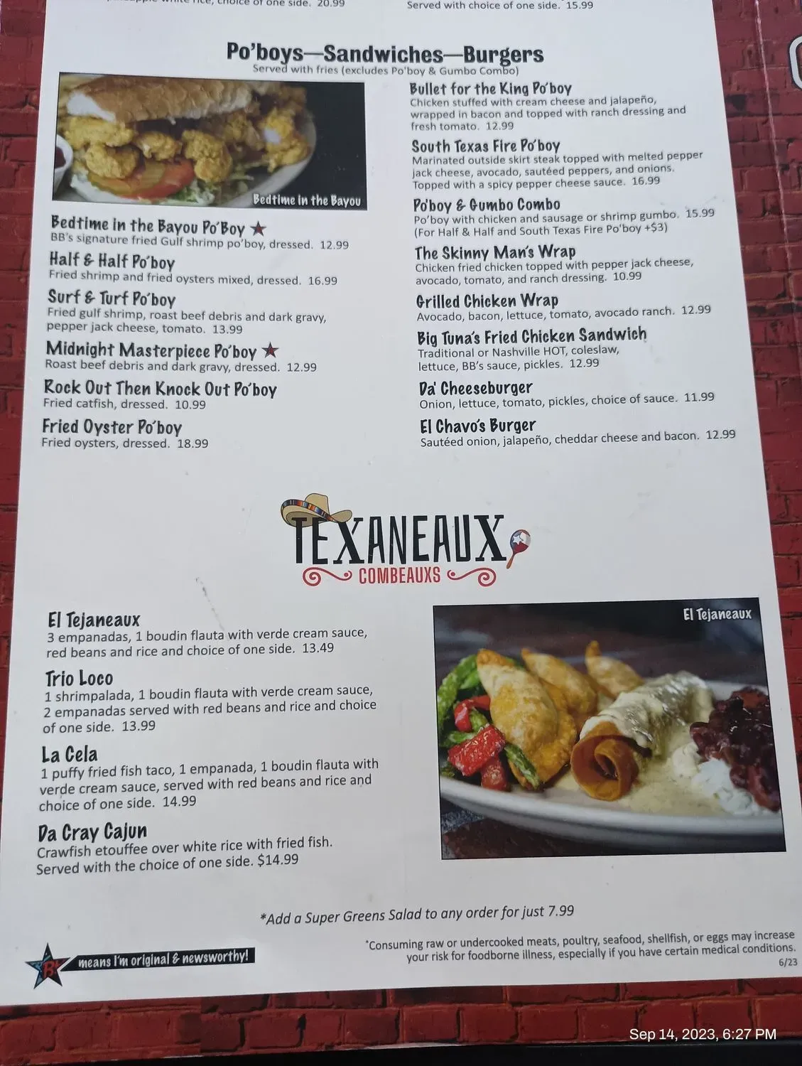 Menu 3